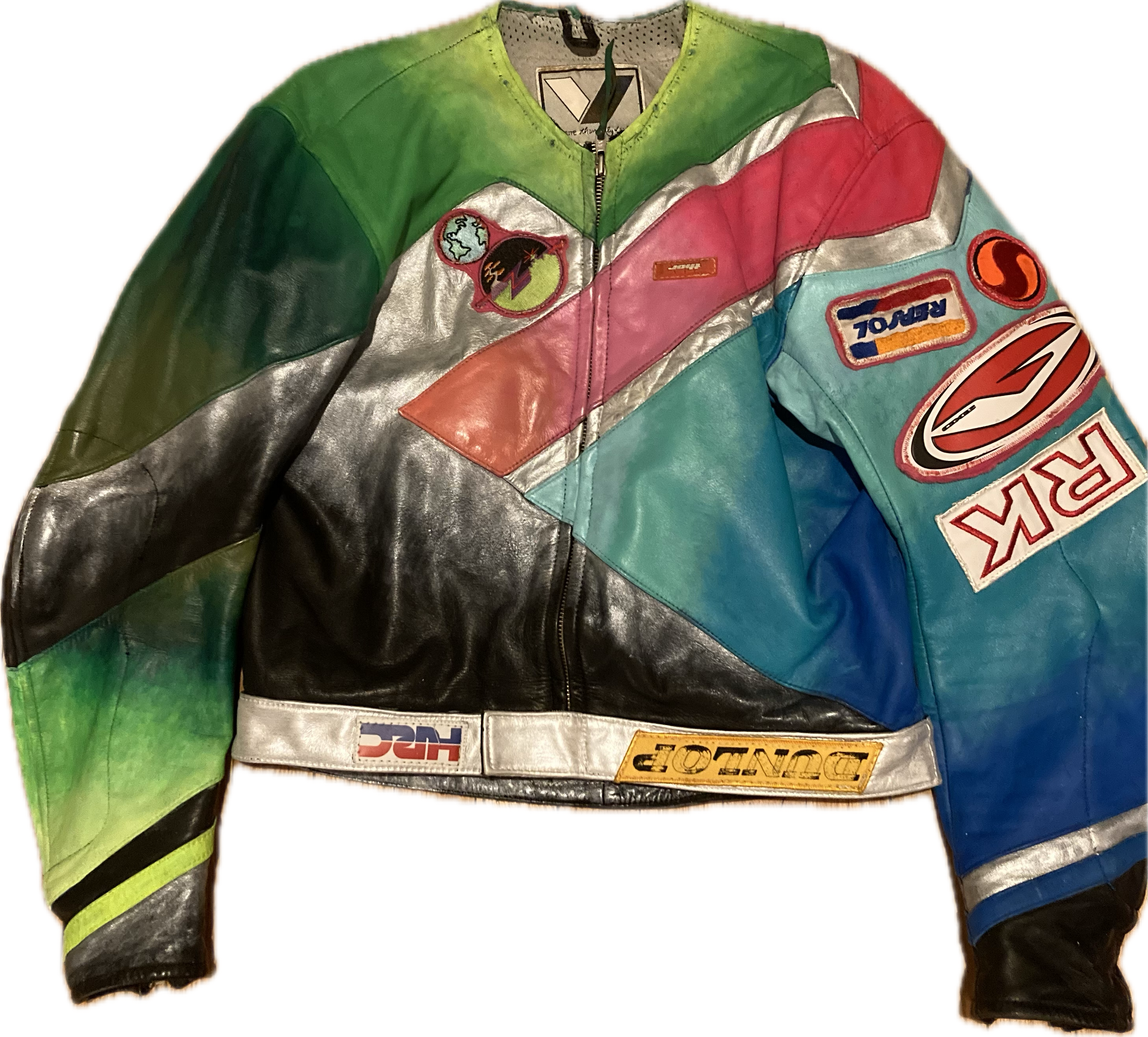 Leather Y2K Playstation Jacket