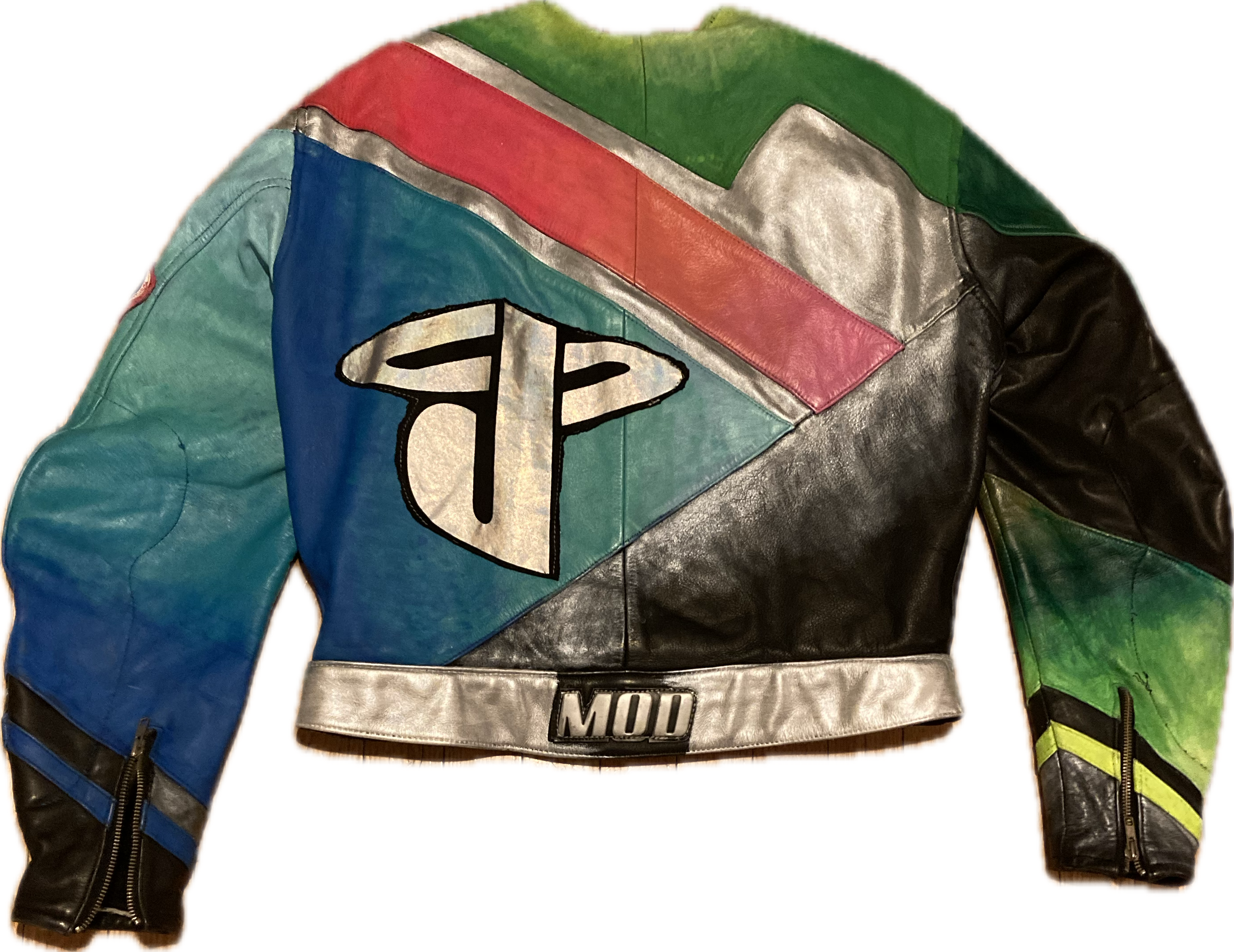 Leather Y2K Playstation Jacket